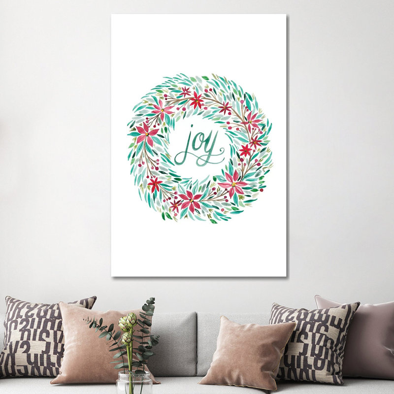 Christmas Berries II by Amanda Mcgee - Wrapped Canvas Print, 152.5 cm H x 101.5 cm W