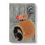 Cock On A Drum by Shibata Zeshin - Wrapped Canvas-55371100