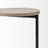 Sofitel Solid Wood Top End Table