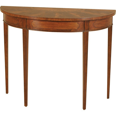 Hepplewhite 50'' W Solid Wood Console Table