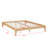 Wood Platform Bed Frame, With Wood Slat Support-2017489981
