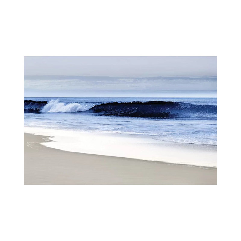 Blue Wave II 1 Piece Wrapped Canvas Wall Art, 45.72cm H x 66.04cm W