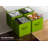 13" Large Foldable Storage Cubes with Handles 1 Piece, Green-1986152541