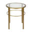 Glass Top End Table-1966517752