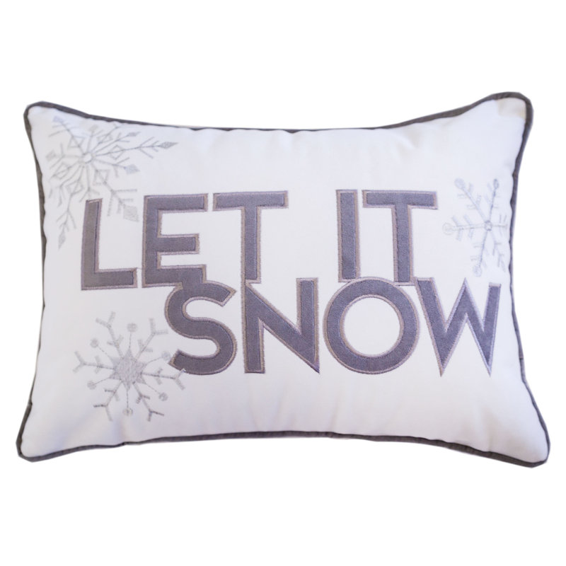 Halloween Themed Throw Pillow, White