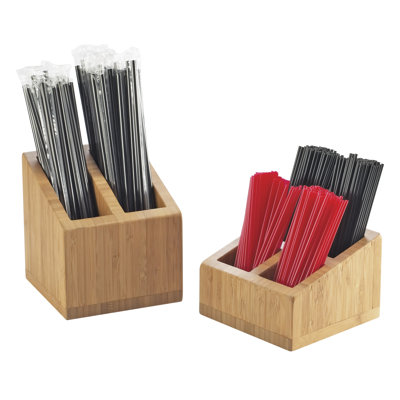 Bamboo Straw Holder