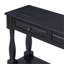Console de 160 cm de long avec tiroirs et tablette pour entrée, couloir, salon (Espresso)-443385158
