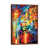 Classic Brown Wood Framed Canvas selected
