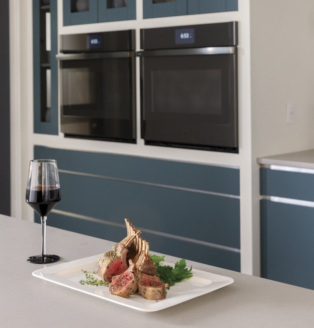GE Profile Smart Appliances Built-in 26.75" Self-Cleaning Convection Electric Double Wall Oven, Stainless Steel