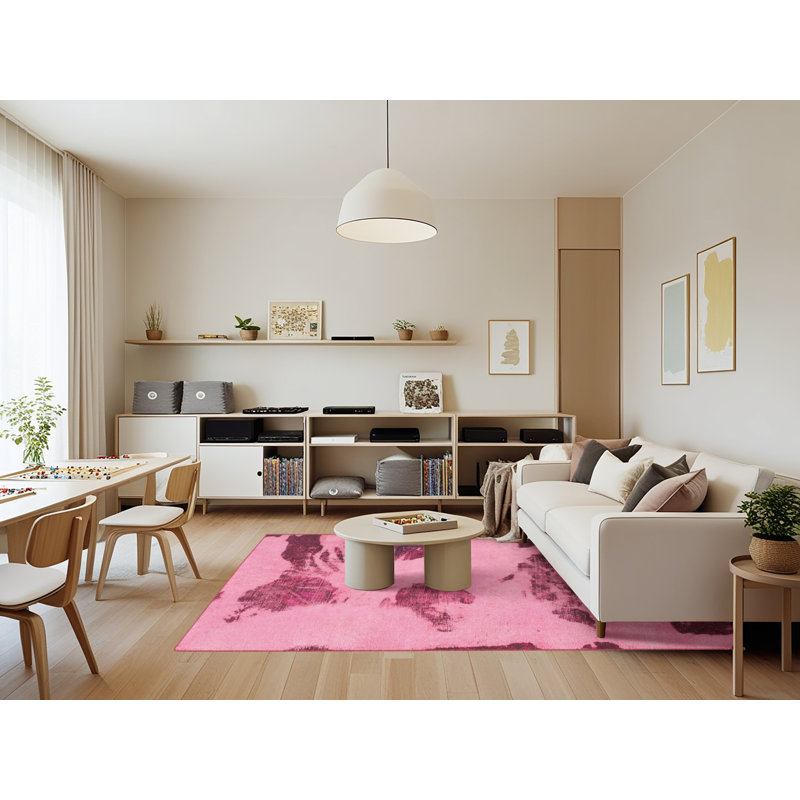 Tapis abstrait moderne 990, Rectangle 7 pi x 9 pi