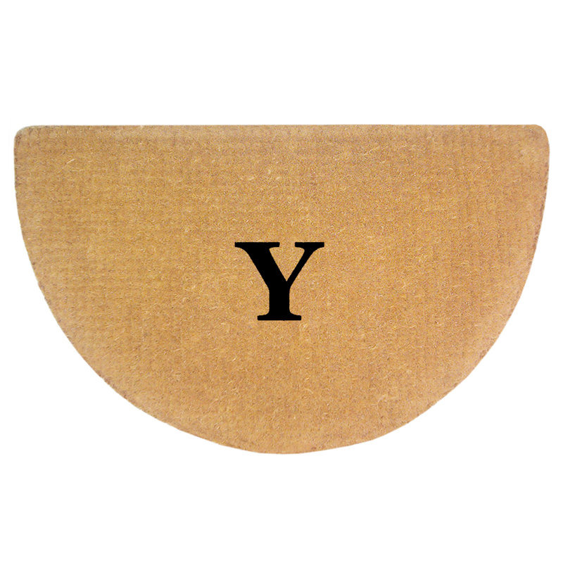 Tapis d'entrée antidérapant 36 po L x 22 po, Y