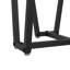  Side Table Set 2 Pcs Old Wood And Black 50 X 50 X 50.5 Cm-2071023653