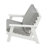 Hips All-Weather Outdoor Single Outdoor Sofa Patio Sofa With Cushion Outdoor Set Outdoor Furniture