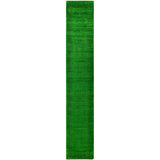 Overdyed One-of-a-Kind 2' 4" X 14' 0" Hand Knotted Area Rug