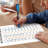 Scribbledo 11" X 14" Dry Erase Multiplication Chart Whiteboard Multiplication 