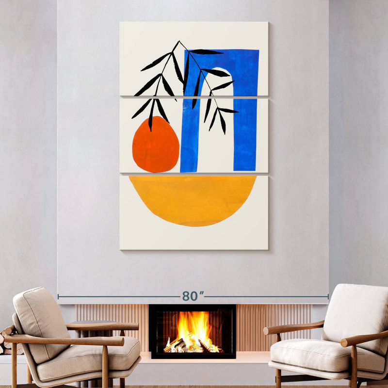 Avery Spring In Mykonos, 74" H x 48" W
