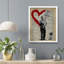 «Love Is The Response Banksy Albert Einstein Pug Dog Tribute Pop Sayings Wall Decor Inspirational» sur papier-98266824-98266819