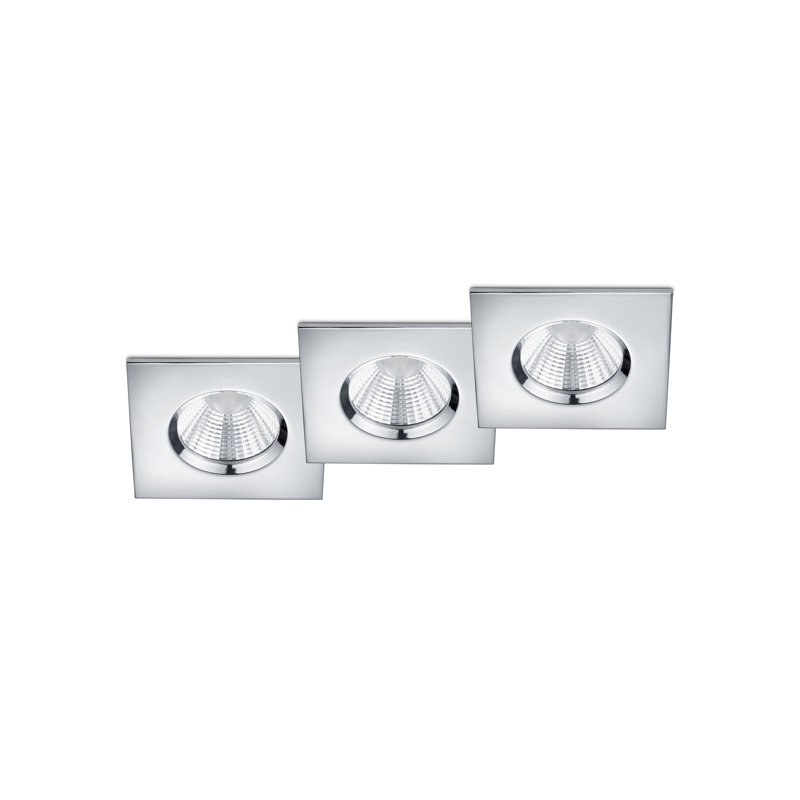 Axilen 72cm LED Recessed Lighting Kit, Chrome