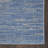 Mulican Solid Color Machine Made Power Loom Polypropylene Indoor / Outdoor Area Rug in Blue-155899860