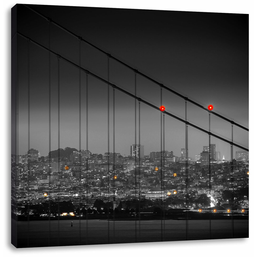 Leinwandbild Skyline von San Francisco