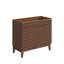 Base de meuble-lavabo simple 36 po Mid-Century