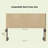 Modern Wooden Headboard With Arched Corrugated,Fits Queen Size Beds,  Vertical Grain Design, Farmhouse & Vintage Style, Easy Assembly, Oak.-1116735345