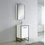 Ensemble de meuble-lavabo simple 20 po Saray-1398028408