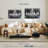 Grunge Crystal Chandelier Canvas Print-208872630