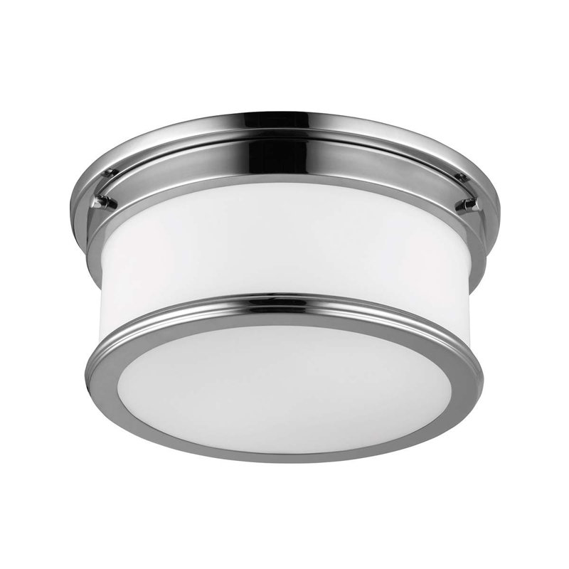 Ember Glass Flush Mount