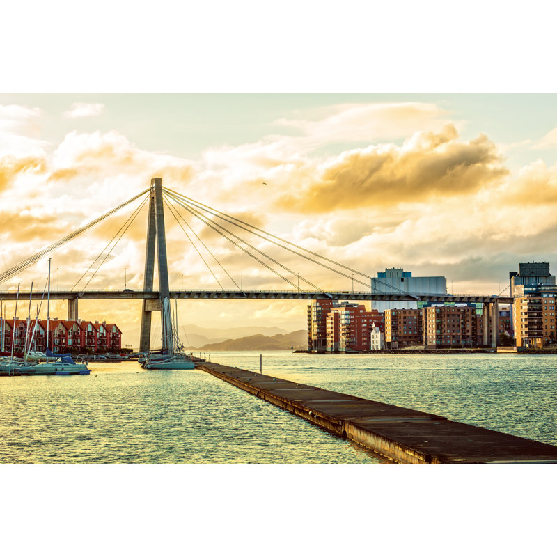 Stavanger - Wrapped Canvas Print, 30cm H x 46cm W x 3.8cm D