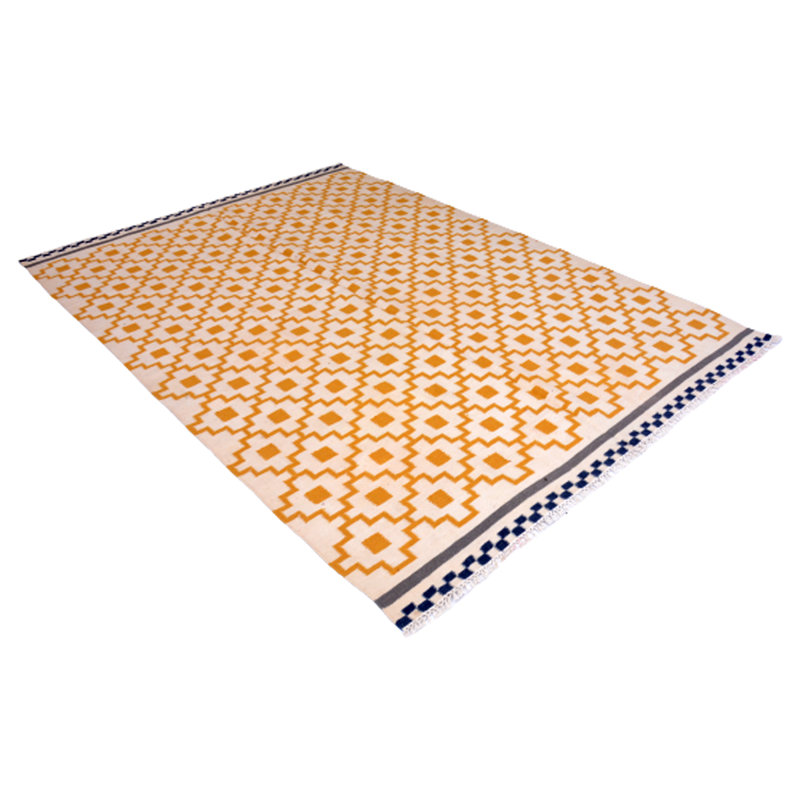 Burden Geometric Hand Woven Area Rug, Rectangle 170 x 240cm
