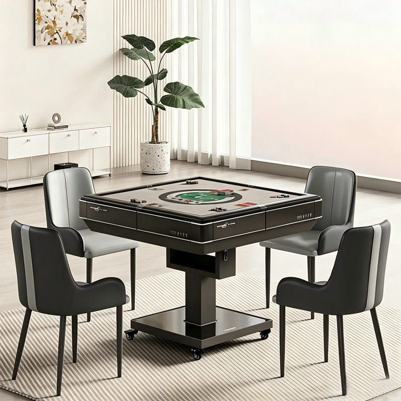 Table de poker et de salle à manger pliable 37,41 po
