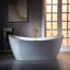 Robinet de baignoire sur pied à 1 poignée avec inverseur-97413980