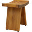 Banc de douche l 18" teck Asia