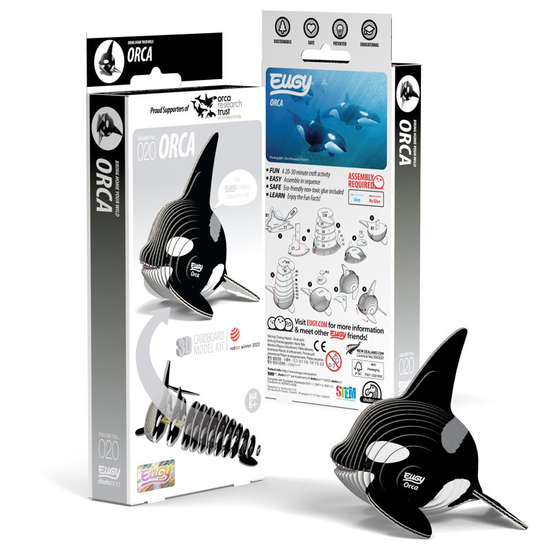 Casse-tête EUGY Orca 3D