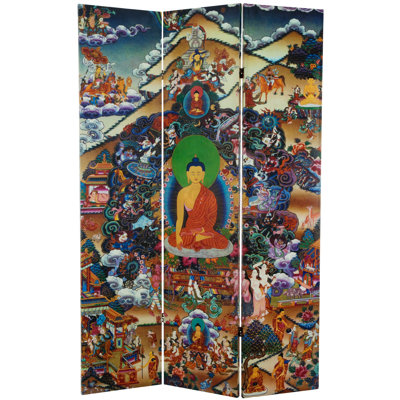 Paravent Tibetan Tanka - Lumières