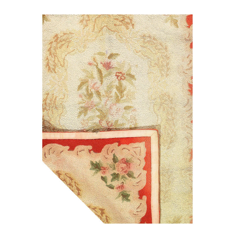 Melat Oriental Area Rug in Ivory