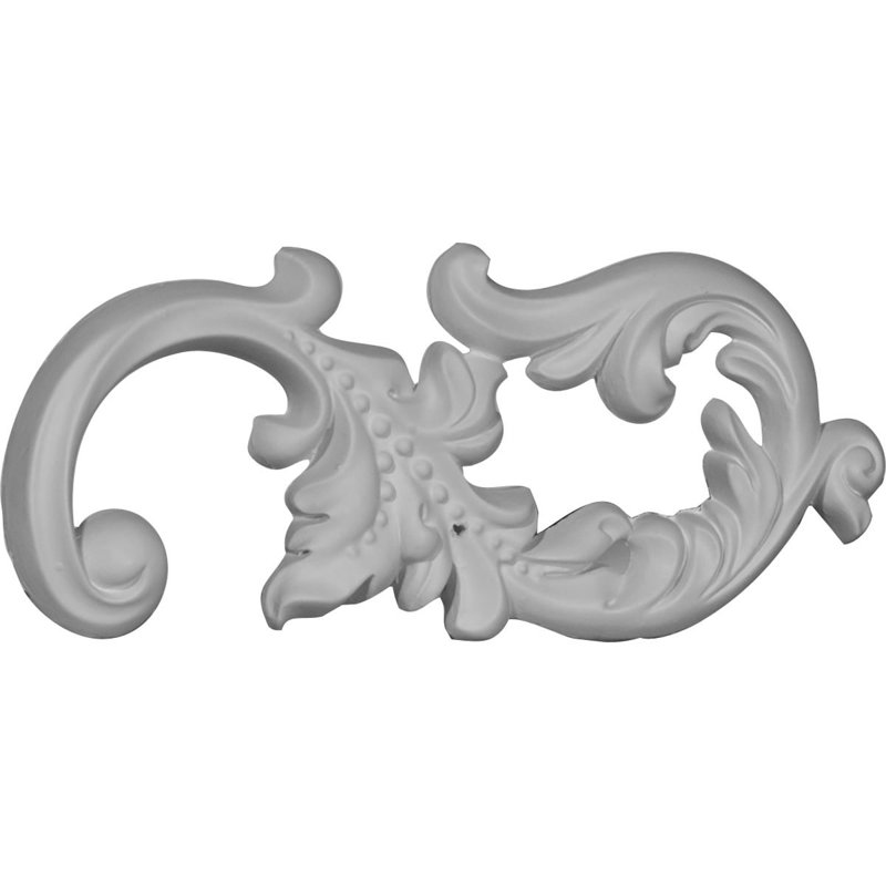 Château droit H 3 1/8 po x l 8 po x P 1/2 po à droite