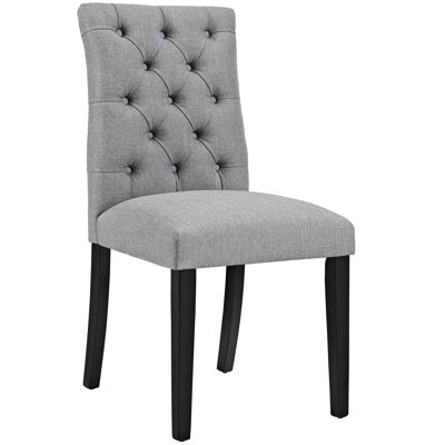Modway Duchess Button Tufted Fabric Dining Chair