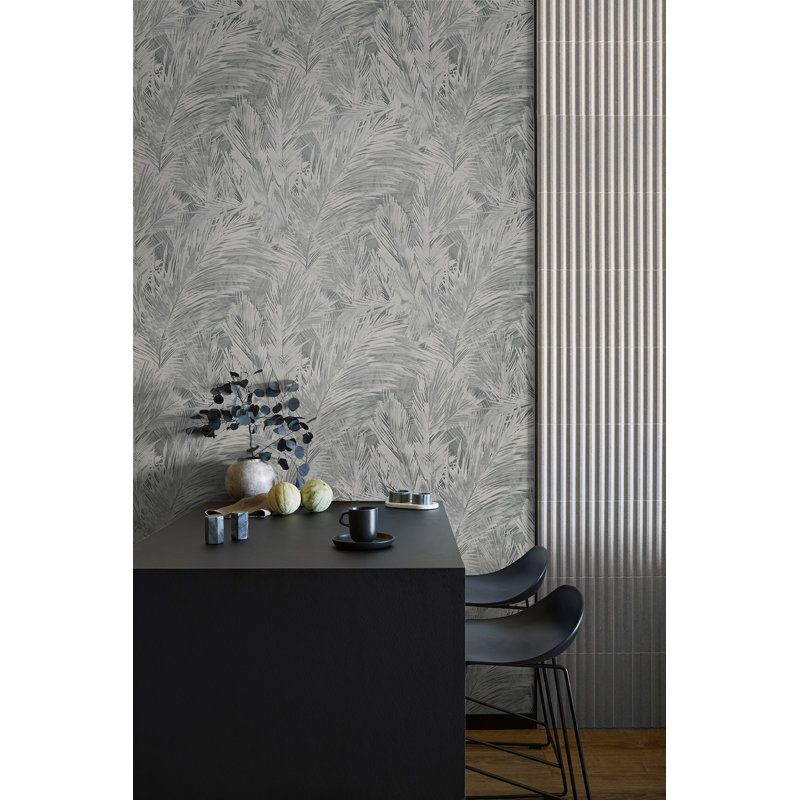 Papier peint floral Alisson, Fumée