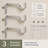 Wave Steel Adjustable Single Curtain Pole-58622680