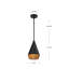 Luminaire suspendu simple à 1 lumière Keaz-203837368