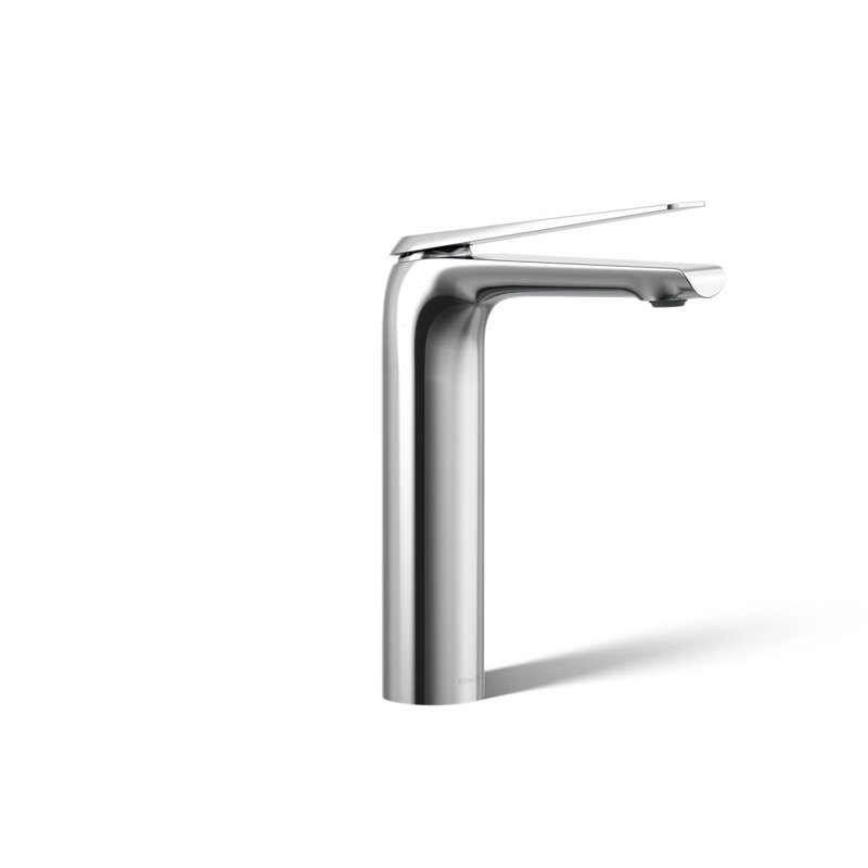 Avid Tall Single-Handle Bathroom Sink Faucet, Polished Chrome