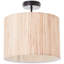 Avonlea Seaweed And Linen Semi Flush Mount