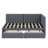 Full / Double Upholstered Daybed with 2 Storage Drawers Sofa Bed Frame-96618266