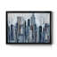 Cirrus I - Peinture sur toile encadrée-1347137225-1347137224