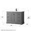 Ensemble de meuble-lavabo simple 48 po Avery-51712059-80203267-134320028