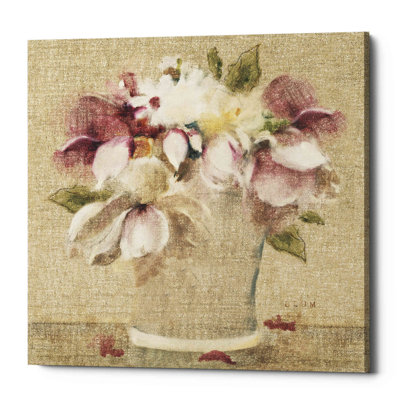 Cottage Bouquet II, reproduction d'art sur toile tendue