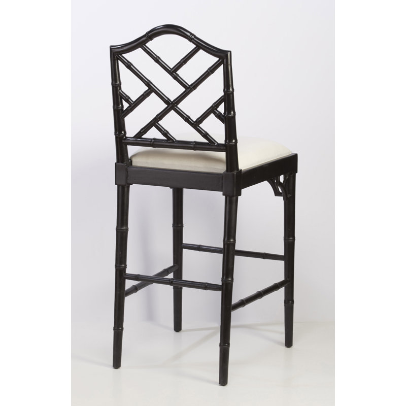 Corty 48" Bar Stool, Black