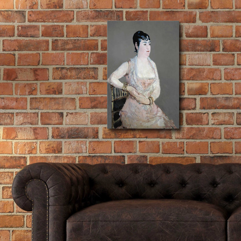«Lady In Pink» par Stellar Design Studio, H 24 po x l 16 po x P 0,2 po